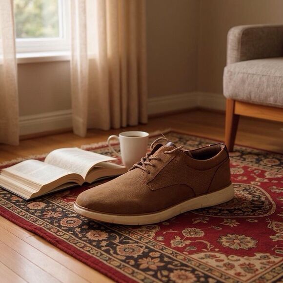 Nordstrom Rack Mens Braxton Ortholite Lace-Up Comfort Sneakers Tan Size 12M - Picture 11 of 11